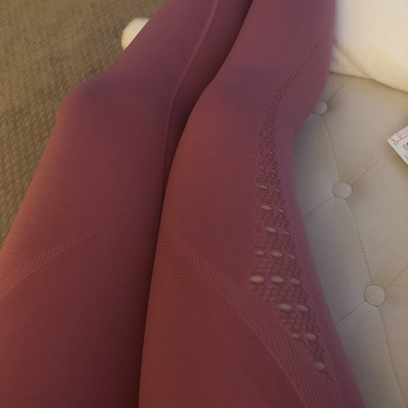 Gymshark Energy Seamless Leggings in Dusty Rose - Picture 4 of 4